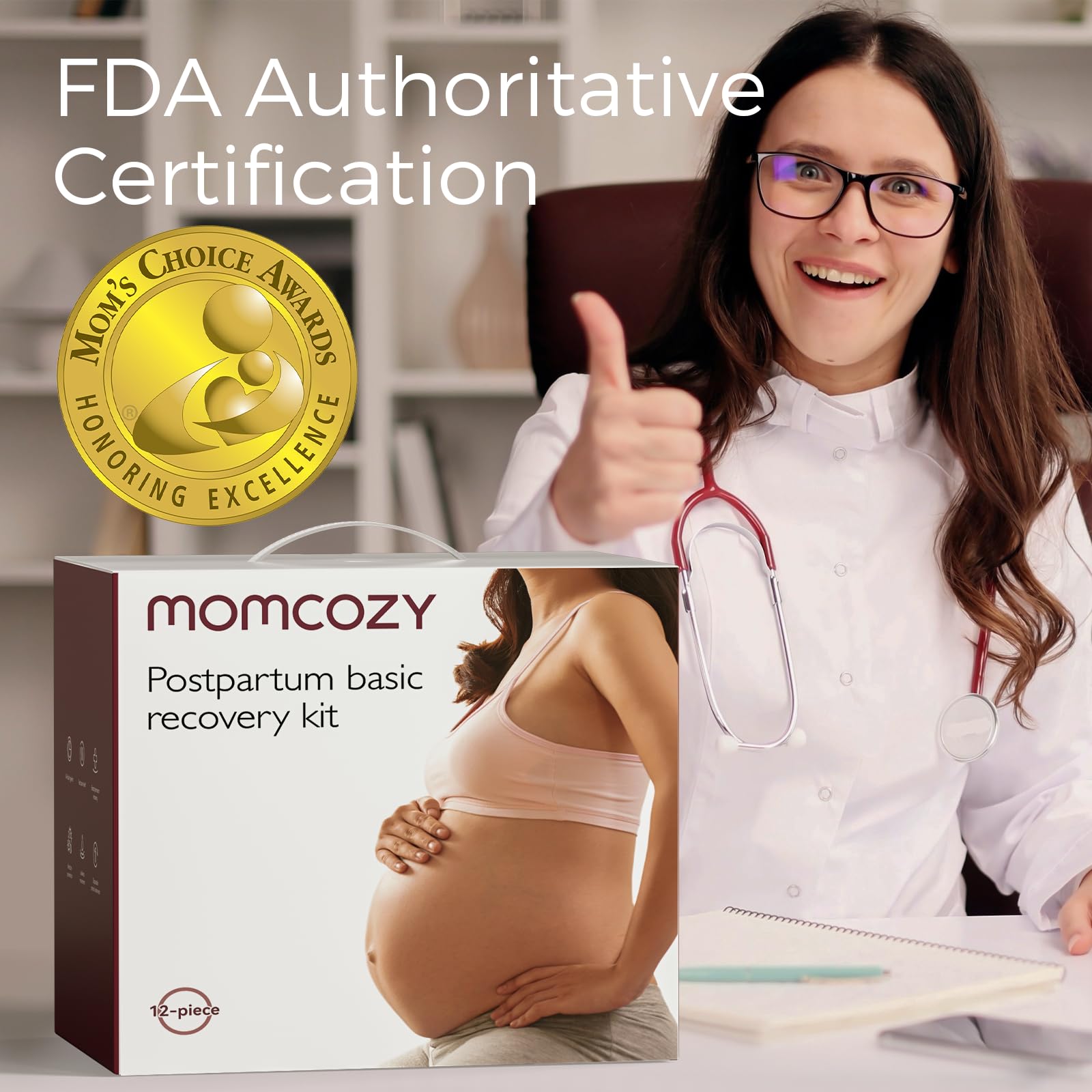 Momcozy conjunto posparto: protectores de pezones desechables para lactancia cómoda