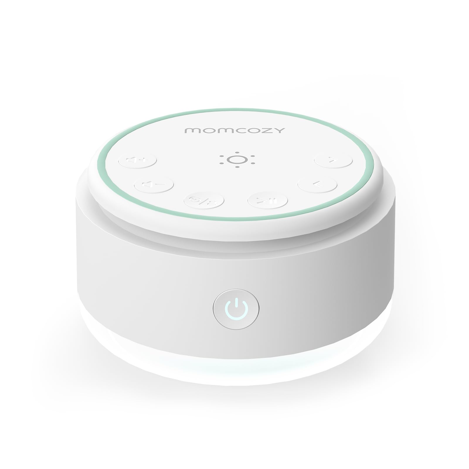 Momcozy máquina de sonido para bebé con luz nocturna portátil para dormir mejor.