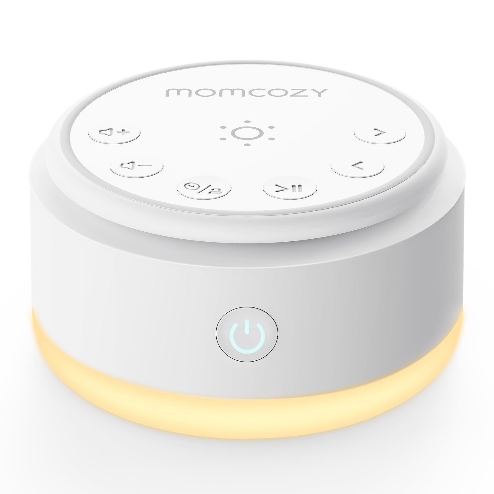 Momcozy máquina de sonidos con luz táctil para noches tranquilas