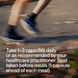 Momentous Berberine poured capsules showing easy daily dosing for energy balance