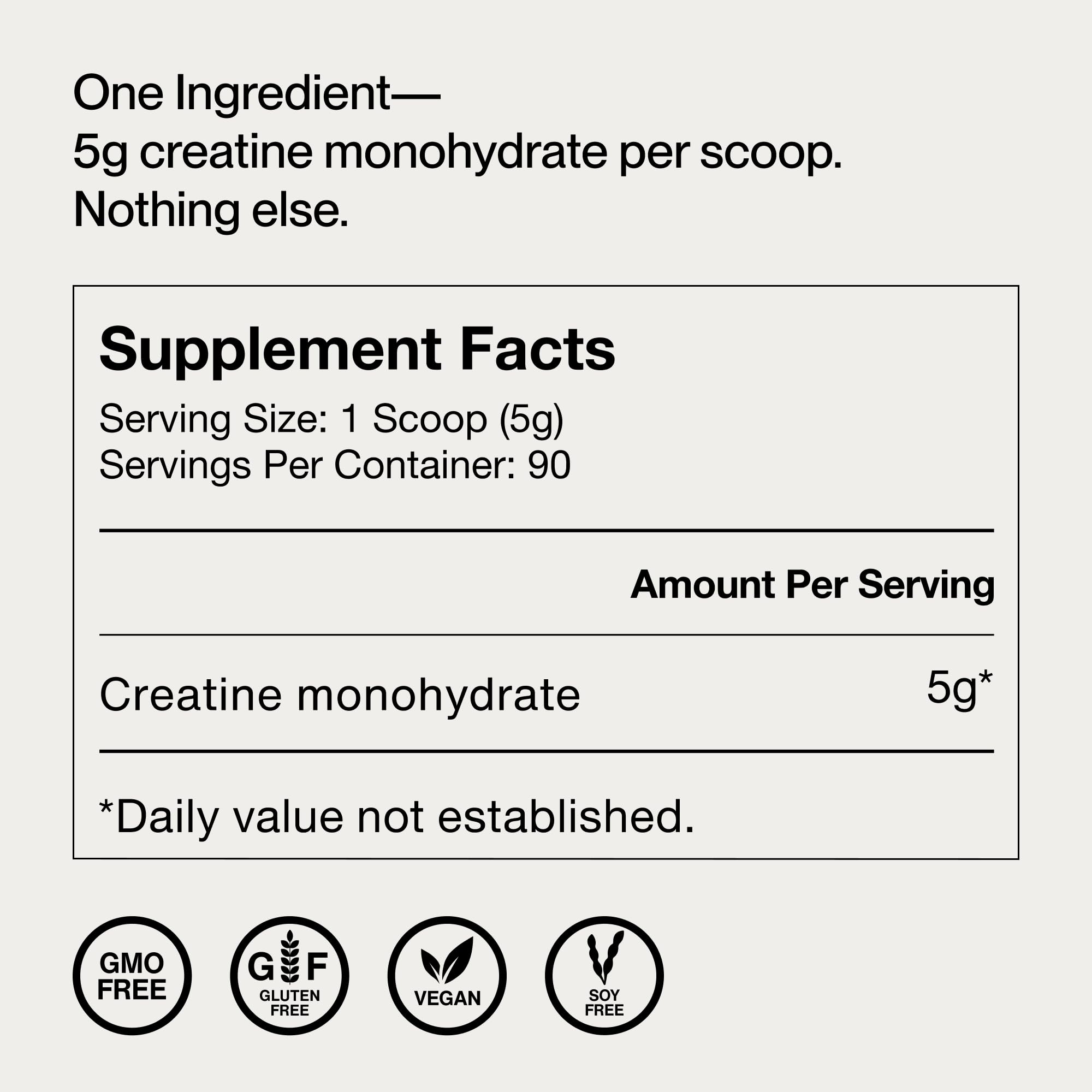 Momentous Creatina Monohidrato - nutricion-cognitiva: apoyo al enfoque durante el entrenamiento.