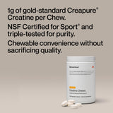 Momentous Creatine Chews: tabletas mango para recuperación tras el entrenamiento