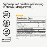 Momentous Creatine Chews: tabletas mango con sabor agradable para snacks post-entreno