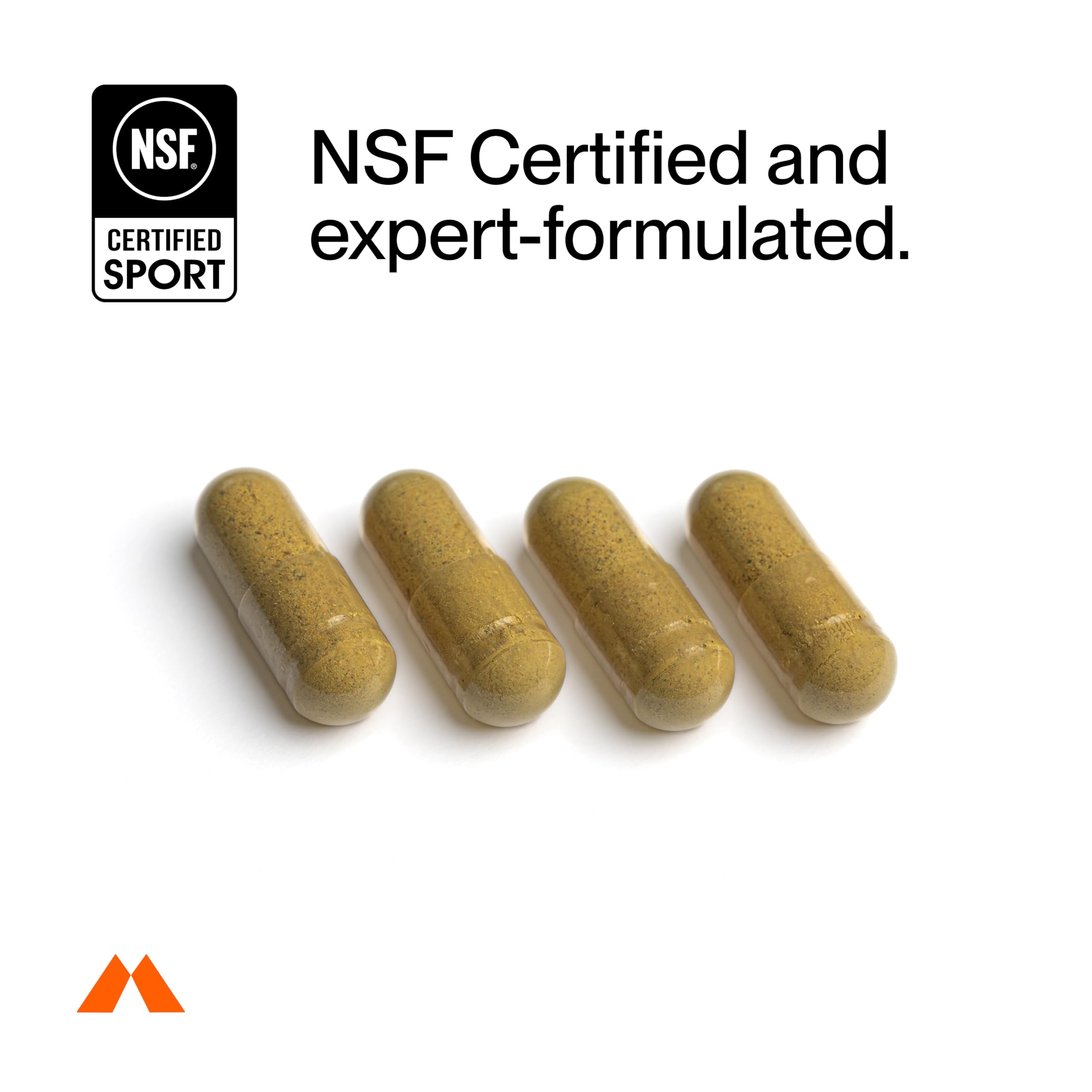Momentous Esencial Multivitamin, certificado NSF para deporte y pureza en cada dosis.