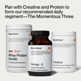 Momentous Omega-3: certificación NSF para deporte, garantía de calidad.