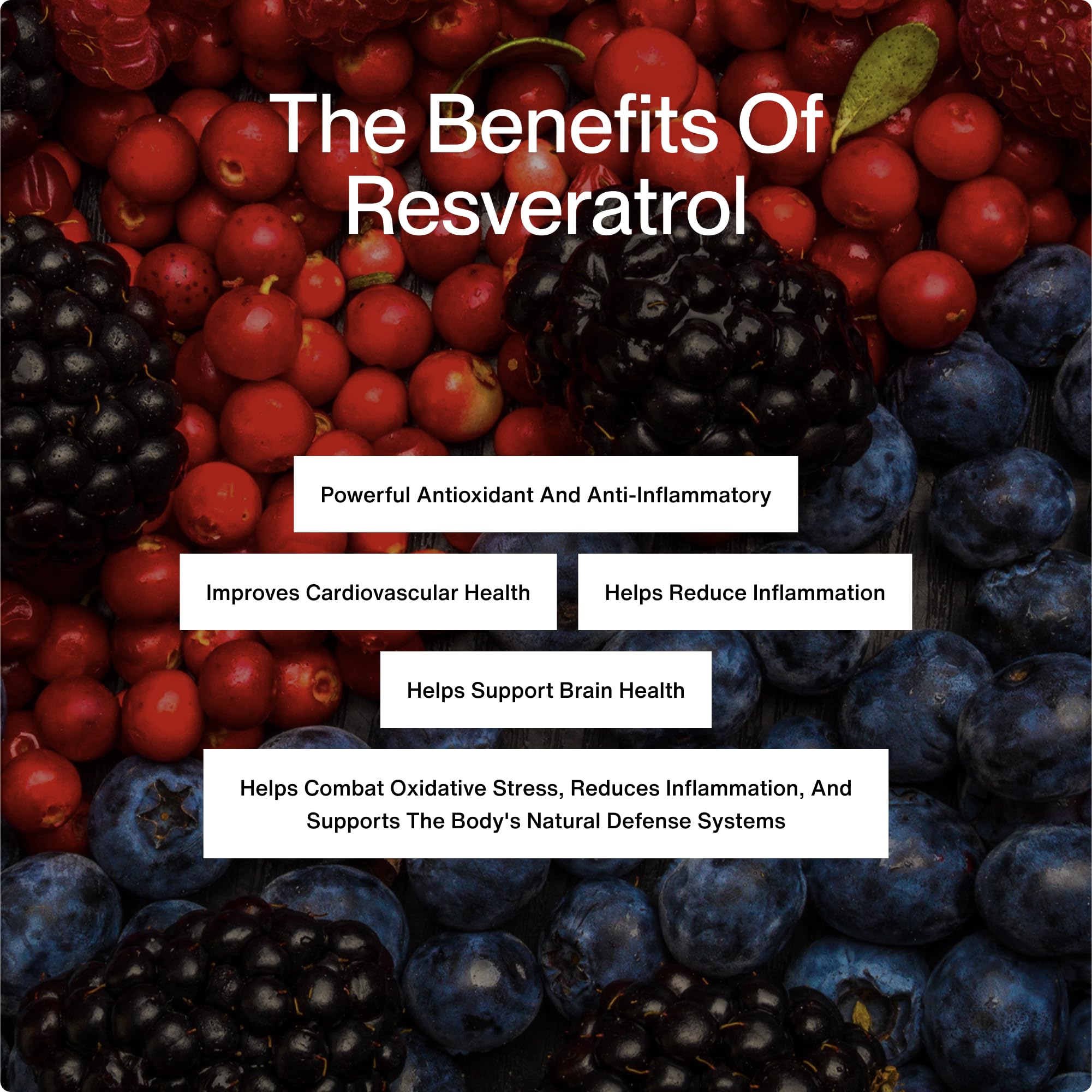 Etiqueta frontal de Momentous Resveratrol 450 mg en frasco.