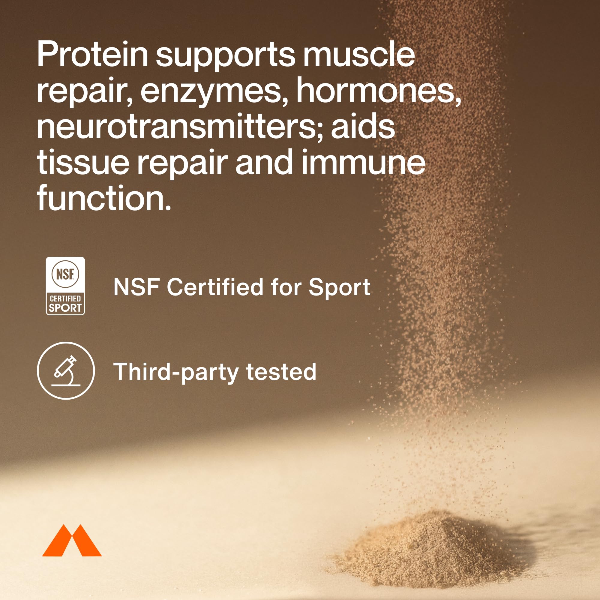 Momentous Vegan Protein Cappuccino, 9 aminoácidos esenciales para desarrollo muscular.