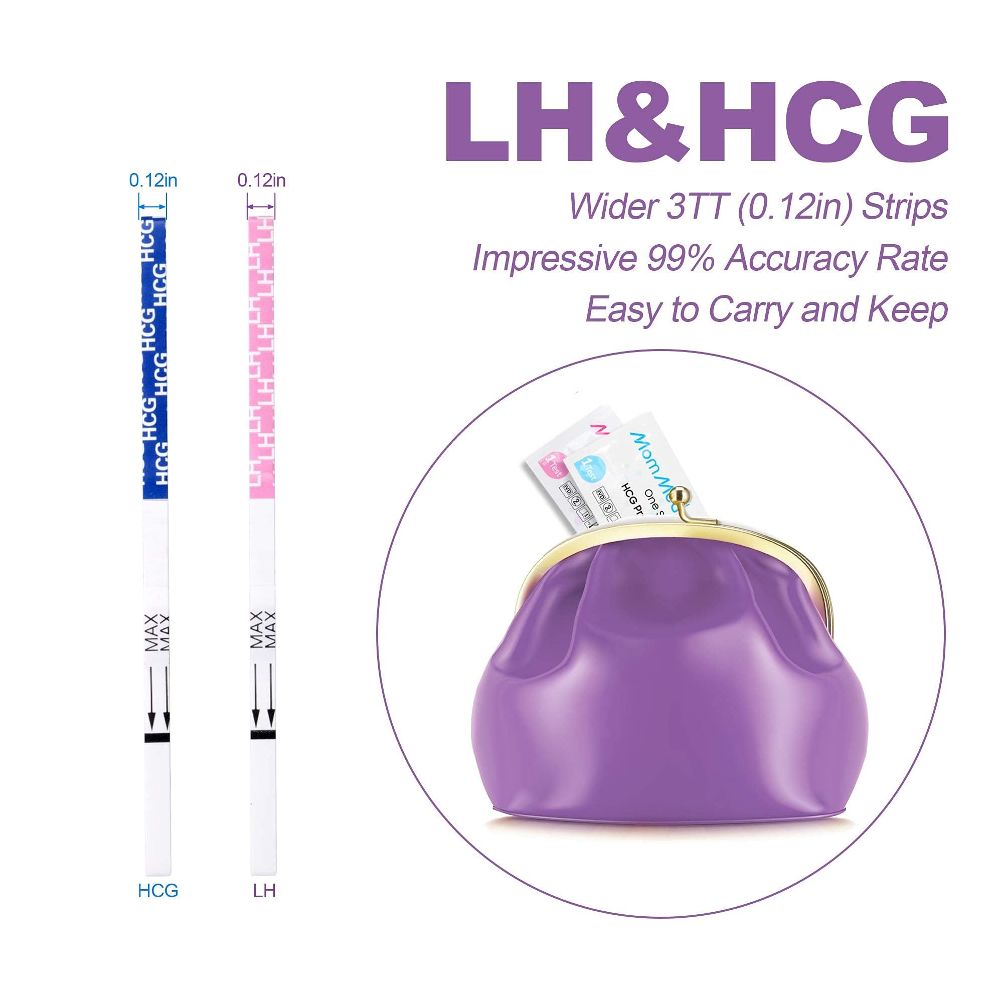 Prueba portátil MomMed: lista para bolso y uso inmediato.