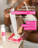 Protectores perineales enfriantes de Mommy First para alivio posparto.