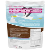Mommy Knows Best etiqueta nutricional de la levadura con datos clave