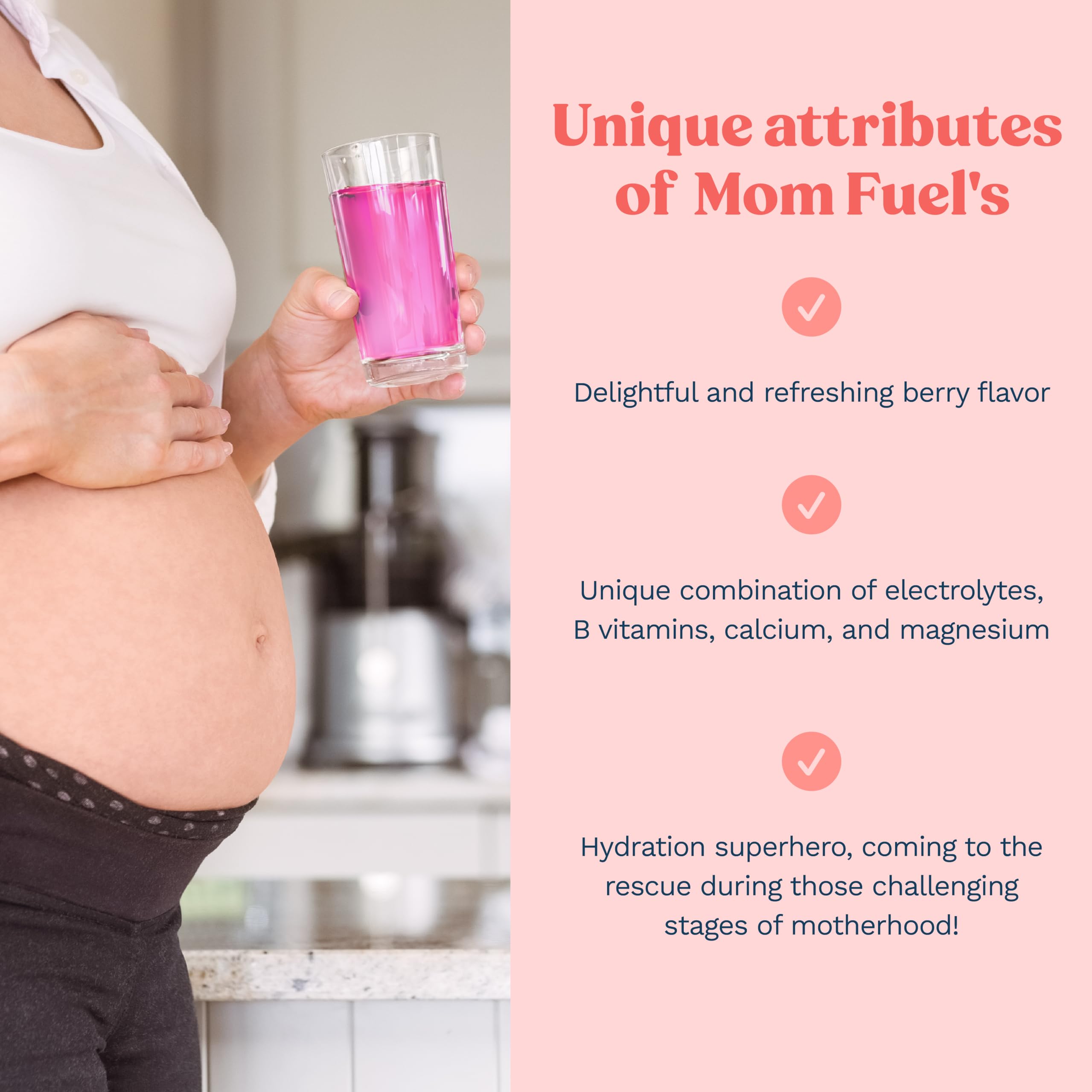 Mommy Knows Best Mom Fuel uso diario para lactancia.