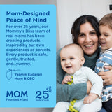 Uso con copa de dosificación para Mommy's Bliss acetaminófén líquido infantil
