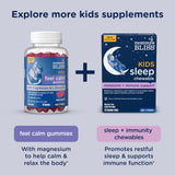 Mommy's Bliss apto para niños desde 3 años, formato de porción infantil.