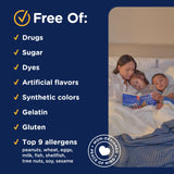 Mommy's Bliss dosis de melatonina 1 mg por tableta destacada.