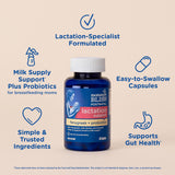 Mezcla probióticos LactoSpore de Mommy's Bliss para inmunidad y digestión.