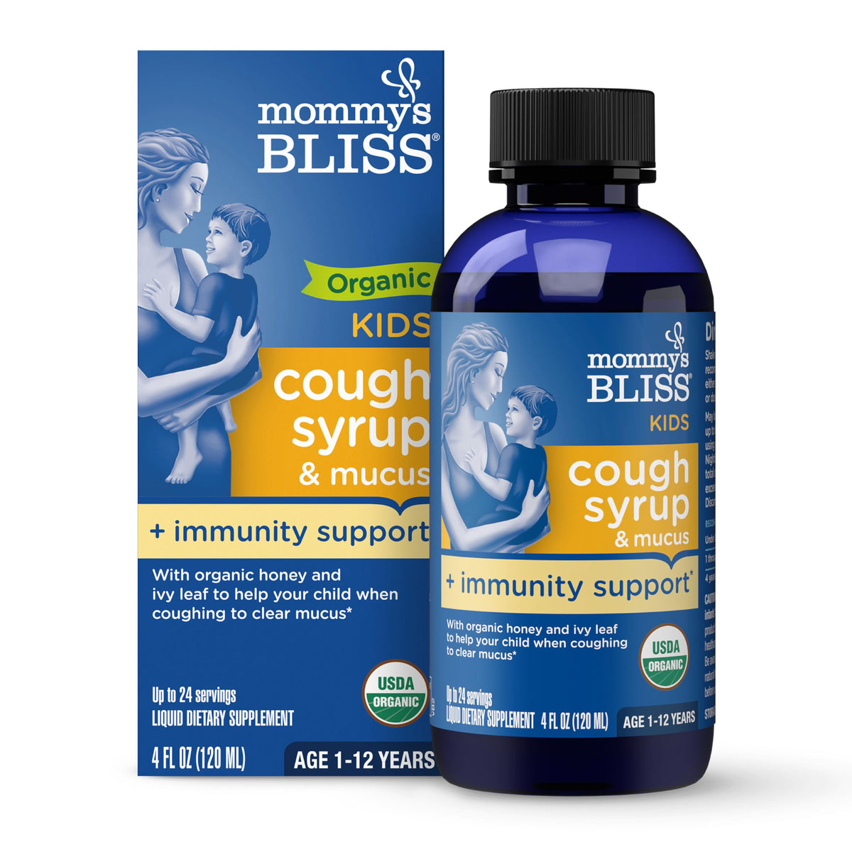 Sirope Mommy's Bliss para tos y mucosidad en niños