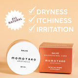 Bálsamo íntimo MOMOTARO APOTHECA, vulva hidratada y confort diario.