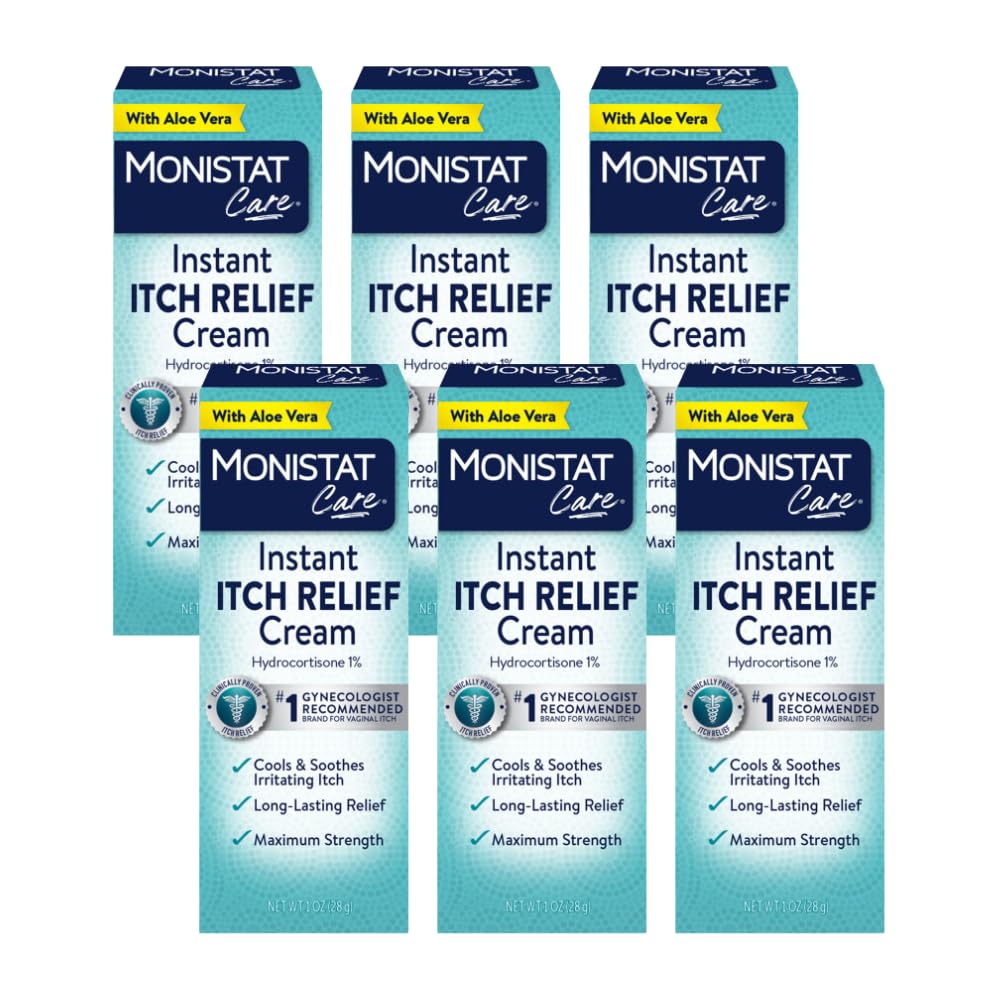 Monistat alivio de picor para mujer, tubo de 30 ml, alivio rápido.