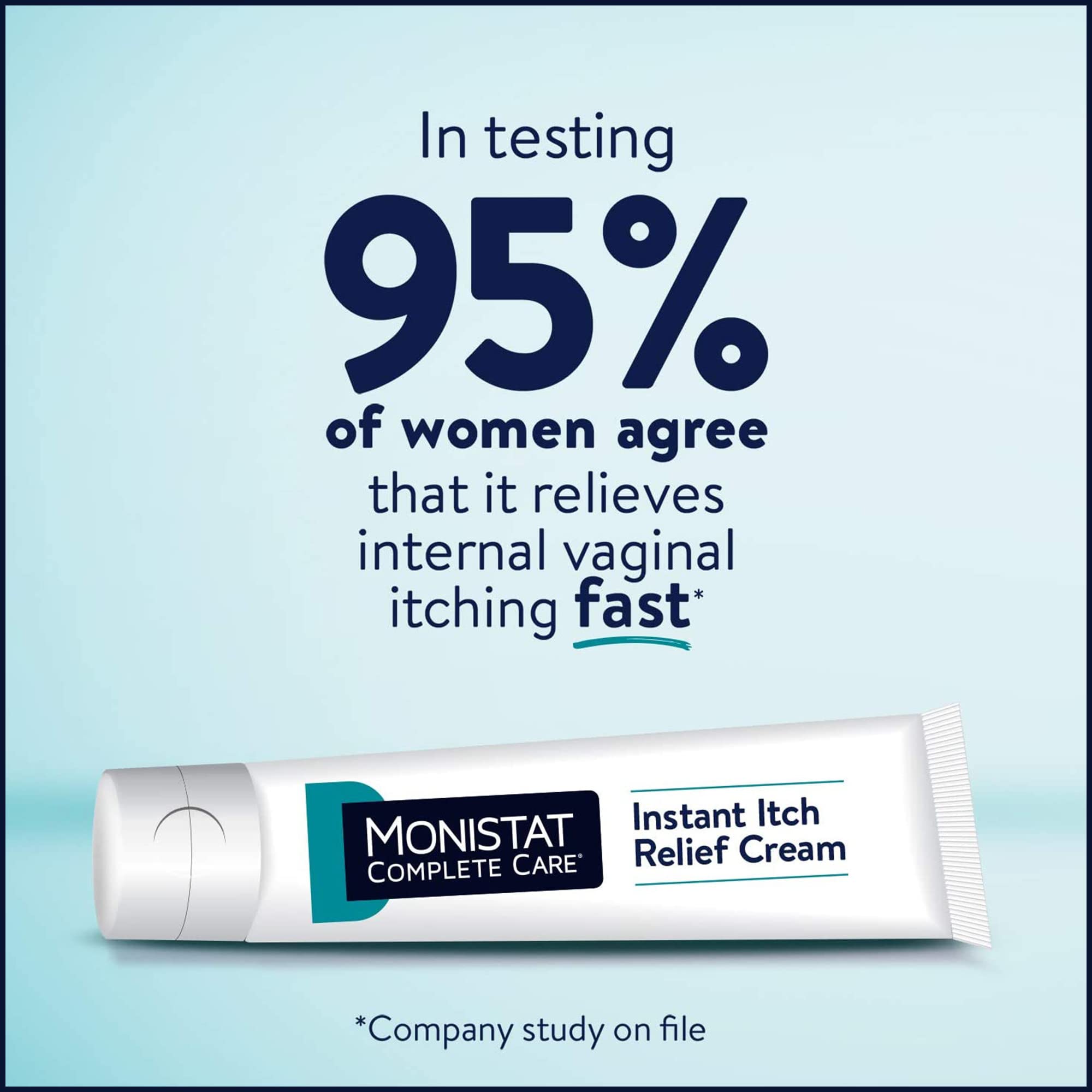 Monistat: contiene aloe vera para hidratación suave.