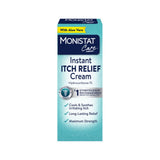 Monistat crema sin fragancia, tubo de 30 ml, uso diario seguro.