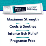 Monistat: crema que se seca de forma transparente.
