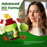 Montue NEWELLME gominas sin azúcar con sabor a manzana para dietas veganas