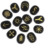 piedras en palma de obsidiana para llevar en el bolsillo