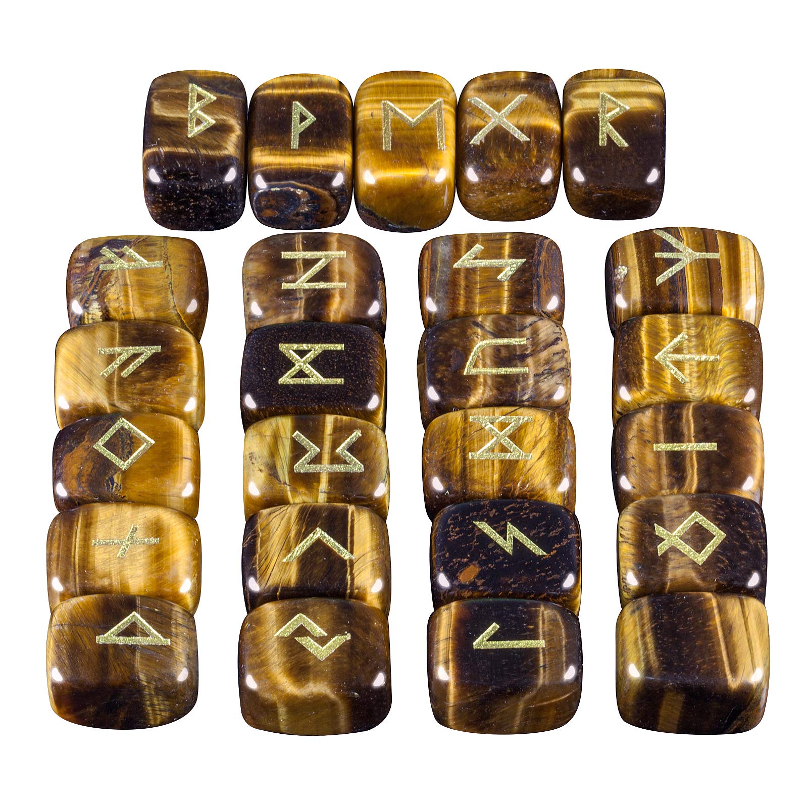 mookaitedecor piedras runicas futhark antiguo grabadas para meditacion