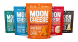 Moon Cheese Bites bundle: bocaditos crujientes y portátiles para snack proteico.