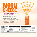 Lonchera diaria Moon Cheese Cheddar Believe It, snack rápido para el día.