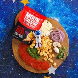 Moon Cheese sin azúcar añadida, sabor pizza intenso