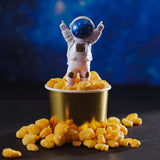 Moon Cheese Space Spice diseño-empaque, envase atractivo y práctico.