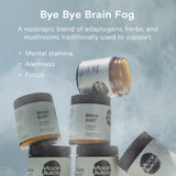 Moon Juice Brain Dust, batido nutritivo para apoyo cognitivo cotidiano.