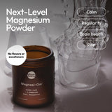 Moon Juice Magnesi-Om: cuchara medidora lista para la porción diaria.