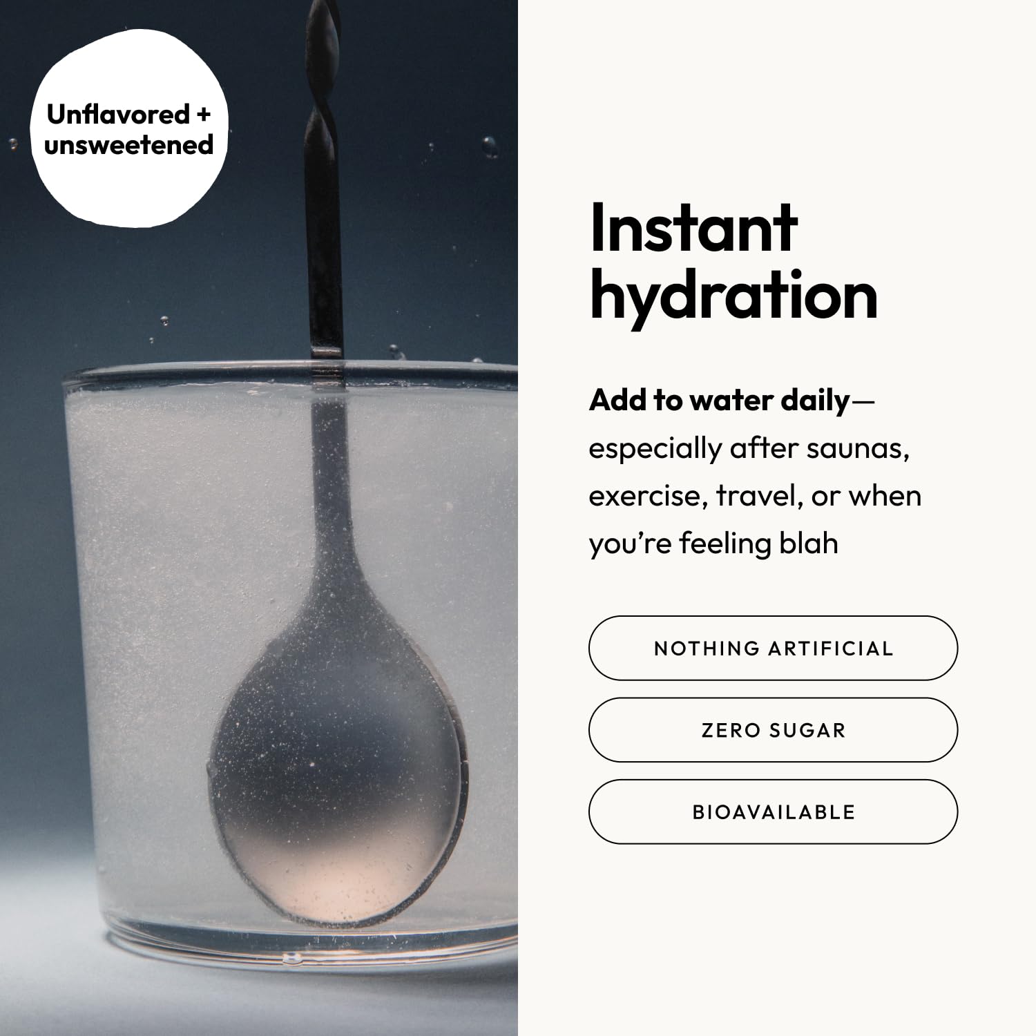 Moon Juice Mini Dew, cucharita medidora para porciones precisas