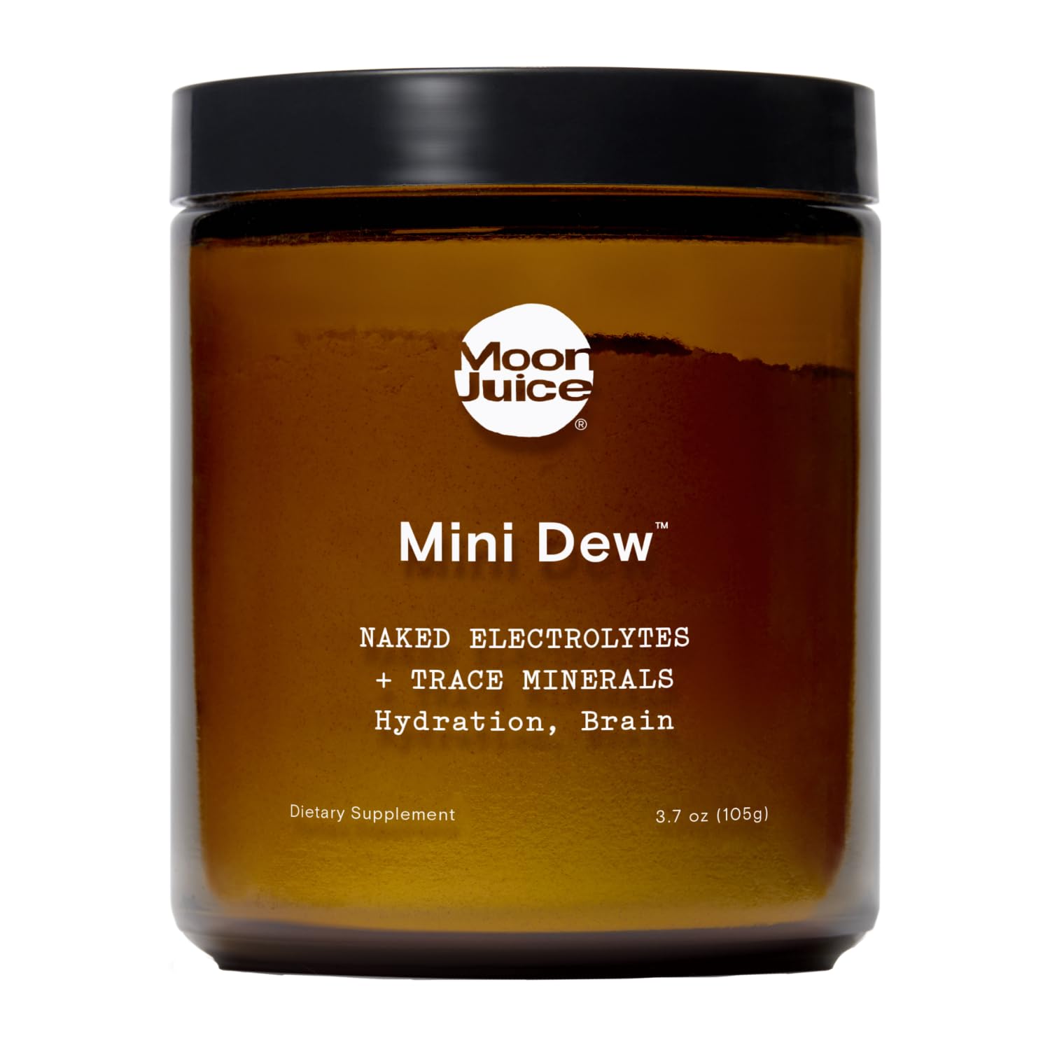 Moon Juice Mini Dew en frasco, polvo para hidratación rápida