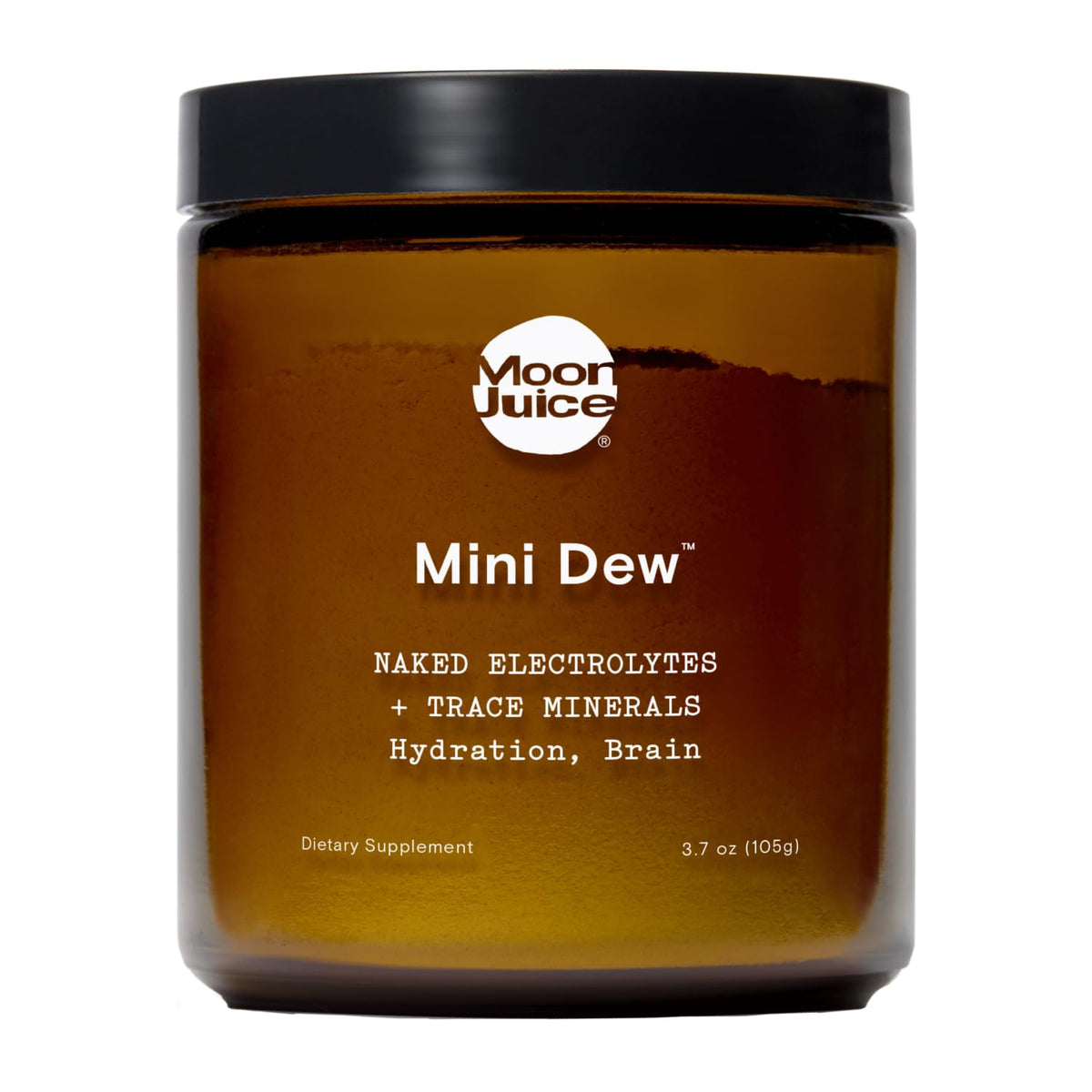 Moon Juice Mini Dew en frasco, polvo para hidratación rápida