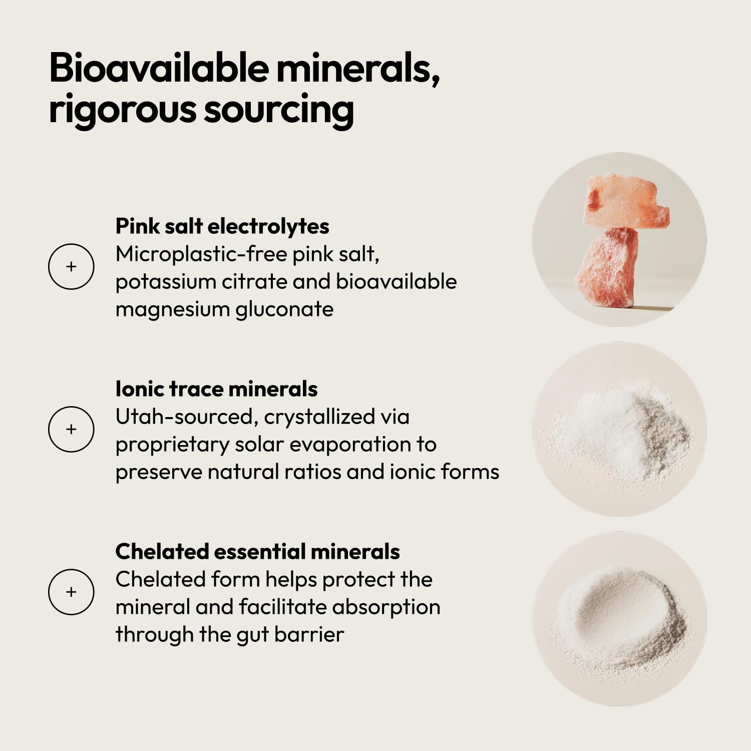 Moon Juice Mini Dew, minerales iónicos y sal rosa para hidratación