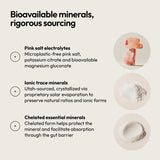 Moon Juice Mini Dew, minerales iónicos y sal rosa para hidratación
