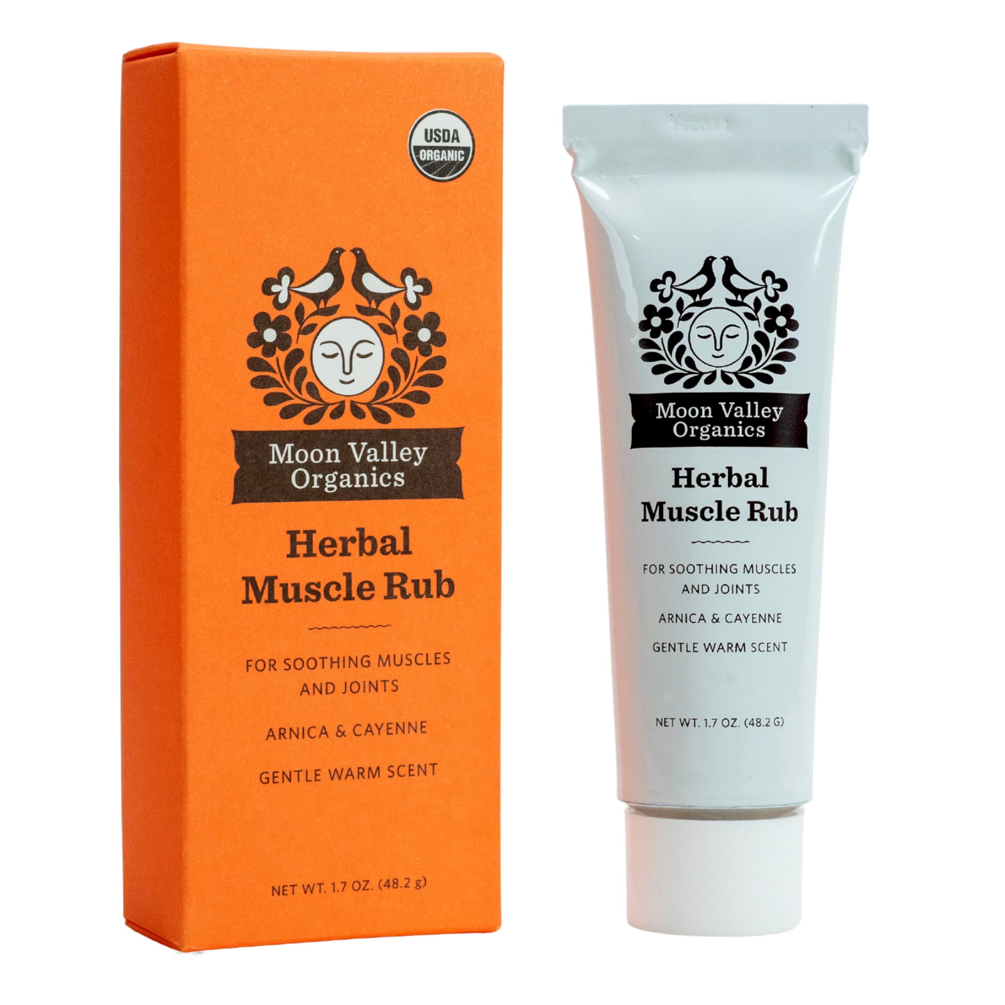 Moon Valley Organics crema muscular herbal cayena: aplicación suave para aliviar molestias.