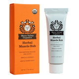 Moon Valley Organics crema muscular herbal cayena: aplicación suave para aliviar molestias.