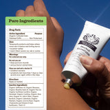 Moon Valley Organics Eczacalm, ingredientes-naturales, cuidado suave sin químicos artificiales.