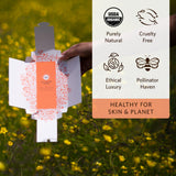 Moon Valley Organics envase natural: cuidado sin químicos artificiales.