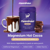 MoonBrew chocolate caliente sin azúcar, sabor suave y reconfortante.