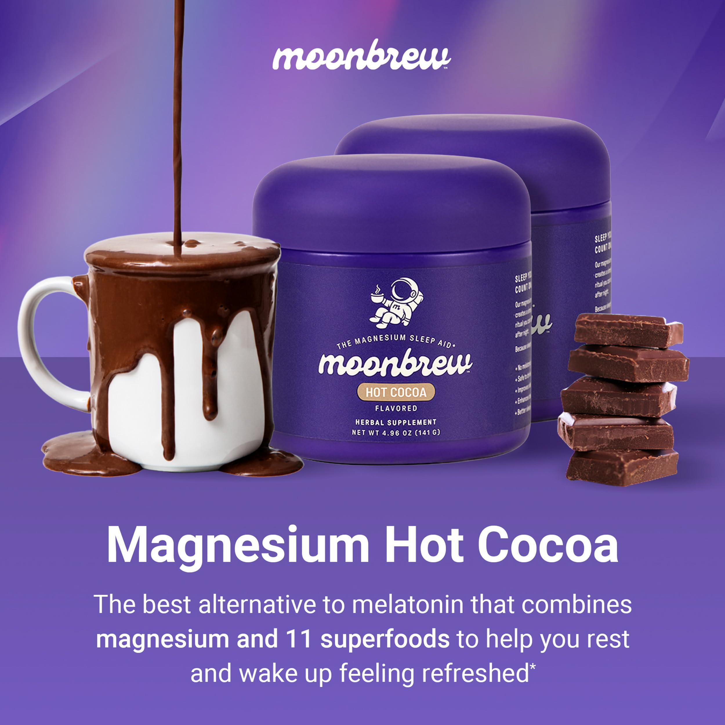 MoonBrew ingredientes 11 superalimentos para calma y descanso