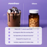 MoonBrew leche vegetal vainilla lista para mezclar cacao