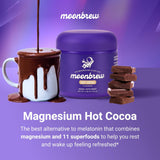 MoonBrew mezcla de once superalimentos para calma mental.