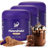 MoonBrew Noche cacao, envase en jarra para almacenar y servir fácilmente.