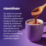 MoonBrew Proceso de Calidad y análisis de terceros para confianza.