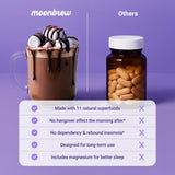 MoonBrew bebida sin azúcar apta para dietas cetogenicas.